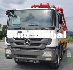 Ciężarówka Diesel Używana pompa do betonu Putzmeister M56-5 148M³/H z 5 sekcjami