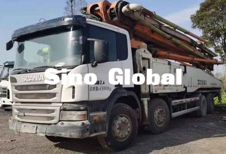 Zoomlion Używana ciężarówka z pompą do betonu o długości 56 metrów z modelem Scania