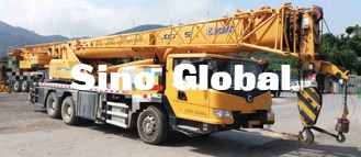 2nd hand Crane XCMG 25 Ton, używane żurawie samochodowe 21m Średnica toczenia