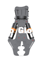 elastyczny hydrauliczny przystawka do nożyc do koparki z jednym cylindrem z podwójnym cylindrem