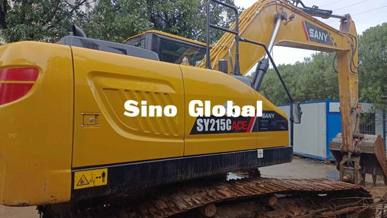 Sany SY215 ACE Używana koparka gąsienicowa z silnikiem Isuzu AM-4HK1X