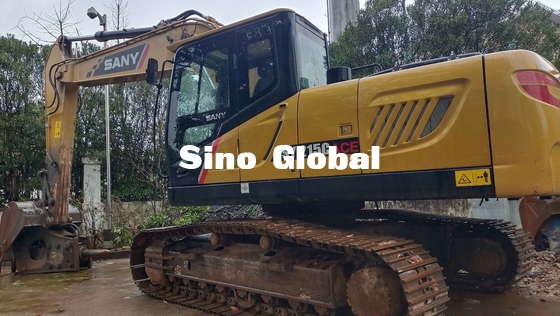 Sany SY215 ACE Używana koparka gąsienicowa z silnikiem Isuzu AM-4HK1X