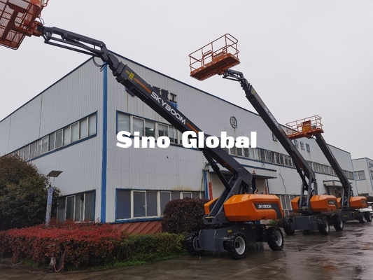 Podnośnik teleskopowy z silnikiem Diesla, wysokość robocza 29,8 m, model SKYBOOM GTBZ-28J