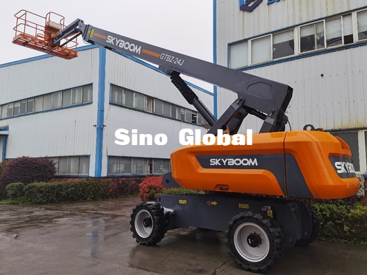 Podnośnik teleskopowy z silnikiem Diesla, wysokość robocza 29,8 m, model SKYBOOM GTBZ-28J