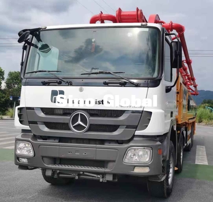 Ciężarówka Diesel Używana pompa do betonu Putzmeister M56-5 148M³/H z 5 sekcjami