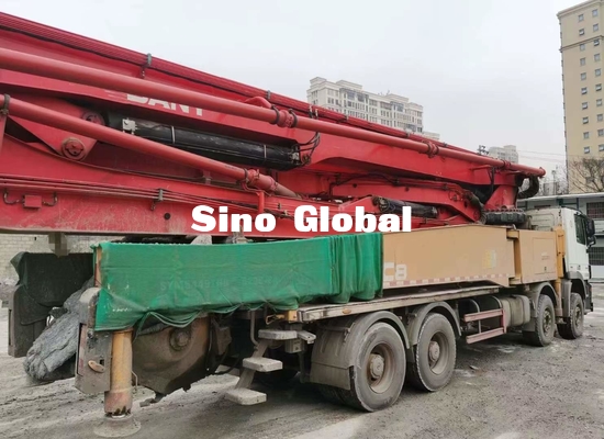 Druga ręka 56m Pump Truck marki Sany z modelem Mercedes Benz 3341