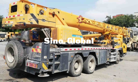 2nd hand Crane XCMG 25 Ton, używane żurawie samochodowe 21m Średnica toczenia