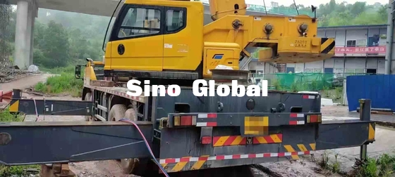 50 ton używany dźwig samochodowy XCMG QY50KA 40L Zużycie oleju na 100 km