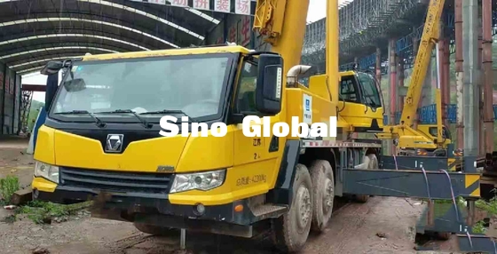 50 ton używany dźwig samochodowy XCMG QY50KA 40L Zużycie oleju na 100 km