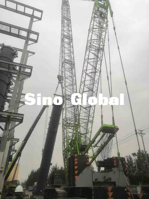 używany 400 tonowy żuraw gąsienicowy Zoomlion ZCC5200S 84m Boom