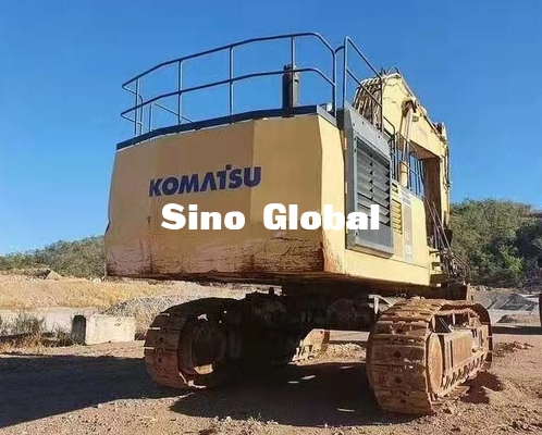Koparka gąsienicowa o mocy 514 kW, model Komatsu 1250, skok 170 mm