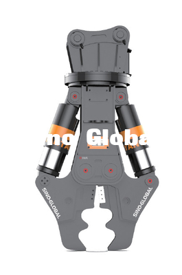 elastyczny hydrauliczny przystawka do nożyc do koparki z jednym cylindrem z podwójnym cylindrem