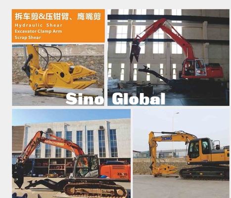 Sino Global Hydraulic Excavator Scrap Nożyce do Komatsu Sany CAT